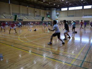 市スポーツ祭バドミントン大会